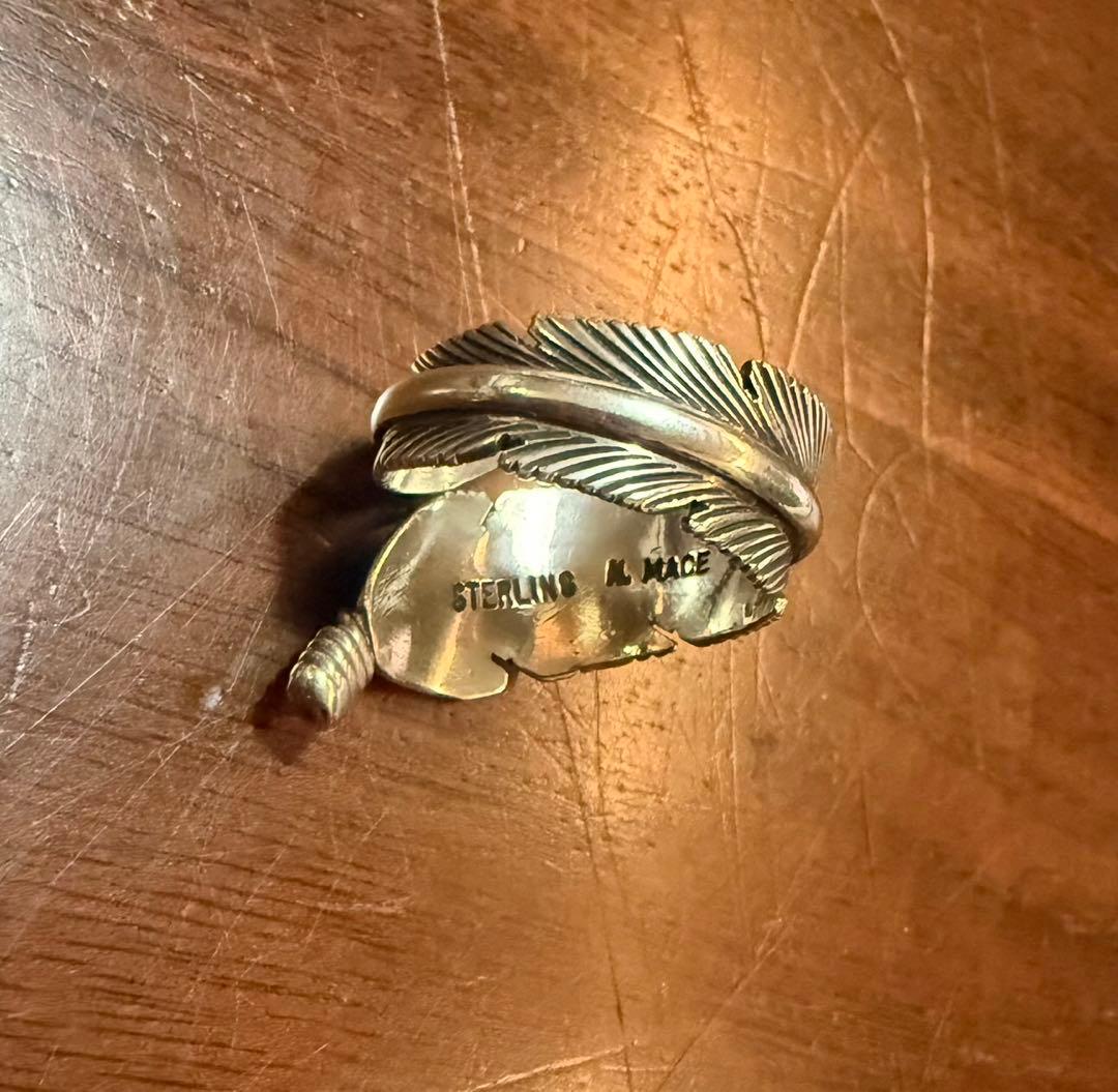 ハーヴィーメイス　フェザーリング　sterling silver 11号