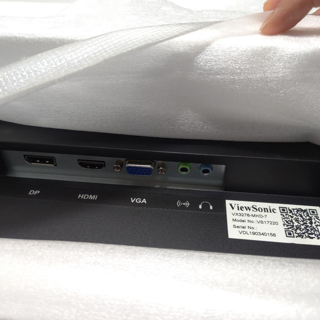 ViewSonic 31.5インチモニター VX3276-MHD-7　ジャンク