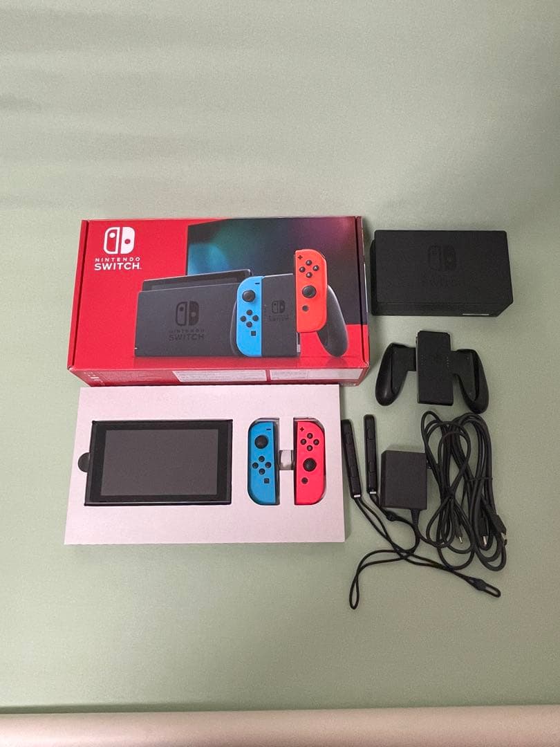 Nintendo Switch Joy-Con (L) ネオンブルー/ (R)…