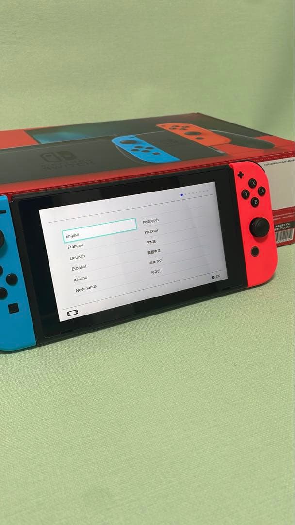 Nintendo Switch Joy-Con (L) ネオンブルー/ (R)…