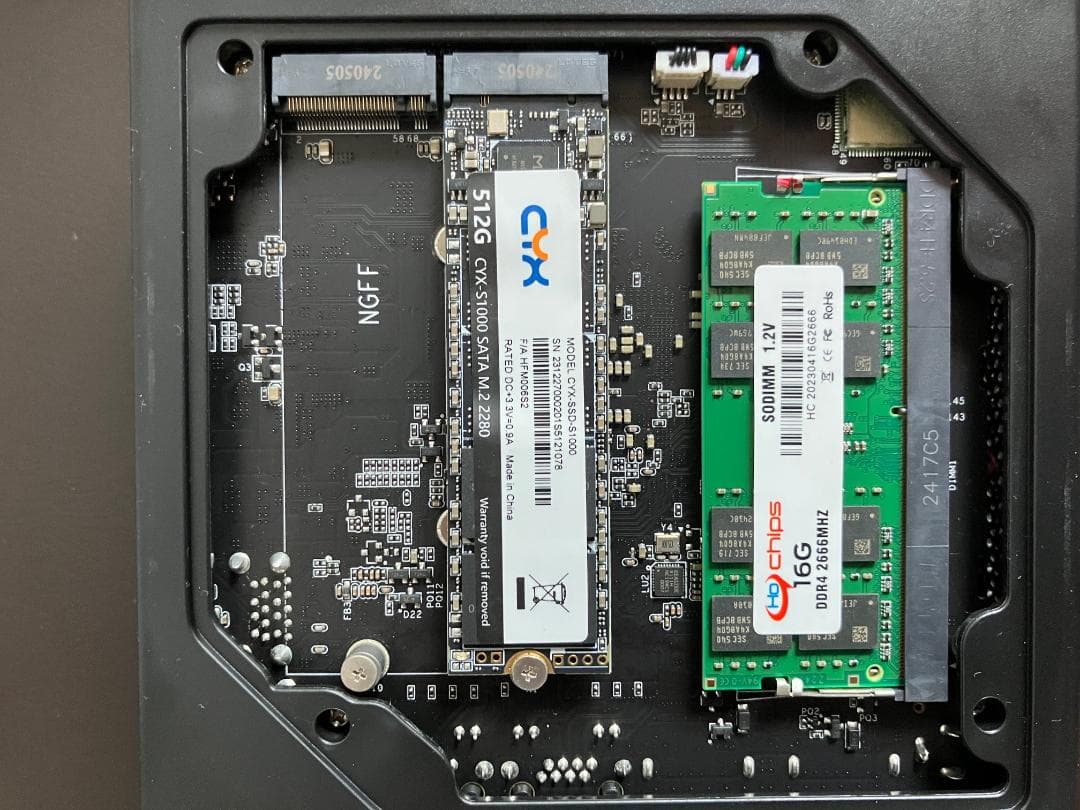 ACEMAGIC ミニPC N97 メモリ16G SSD512G