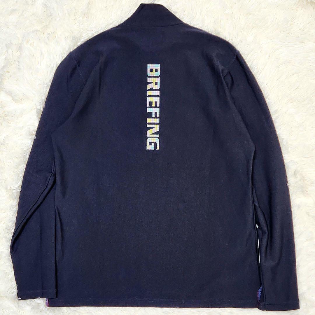 BRIEFING ブリーフィング ハイネック 長袖 シャツ インナー 裏起毛