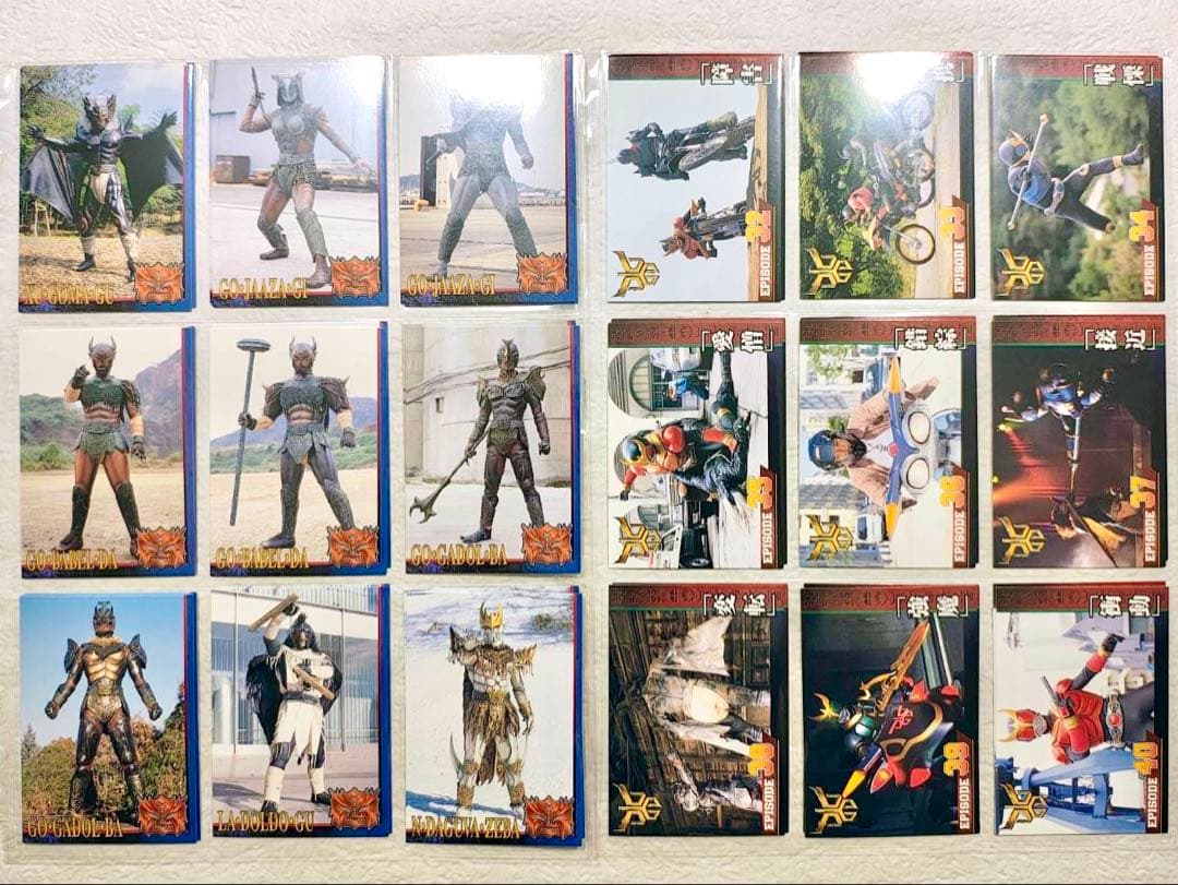 仮面ライダークウガ「トレーディングコレクション バインダー」&カード 228種類