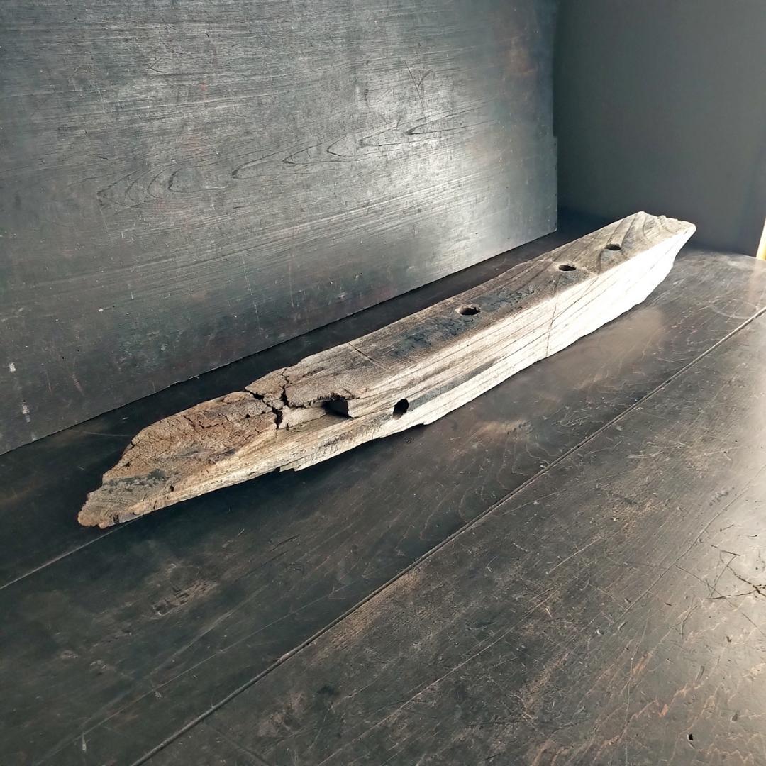 【送料込み】【古材⑪　農民具パーツ・部材　アート オブジェ】