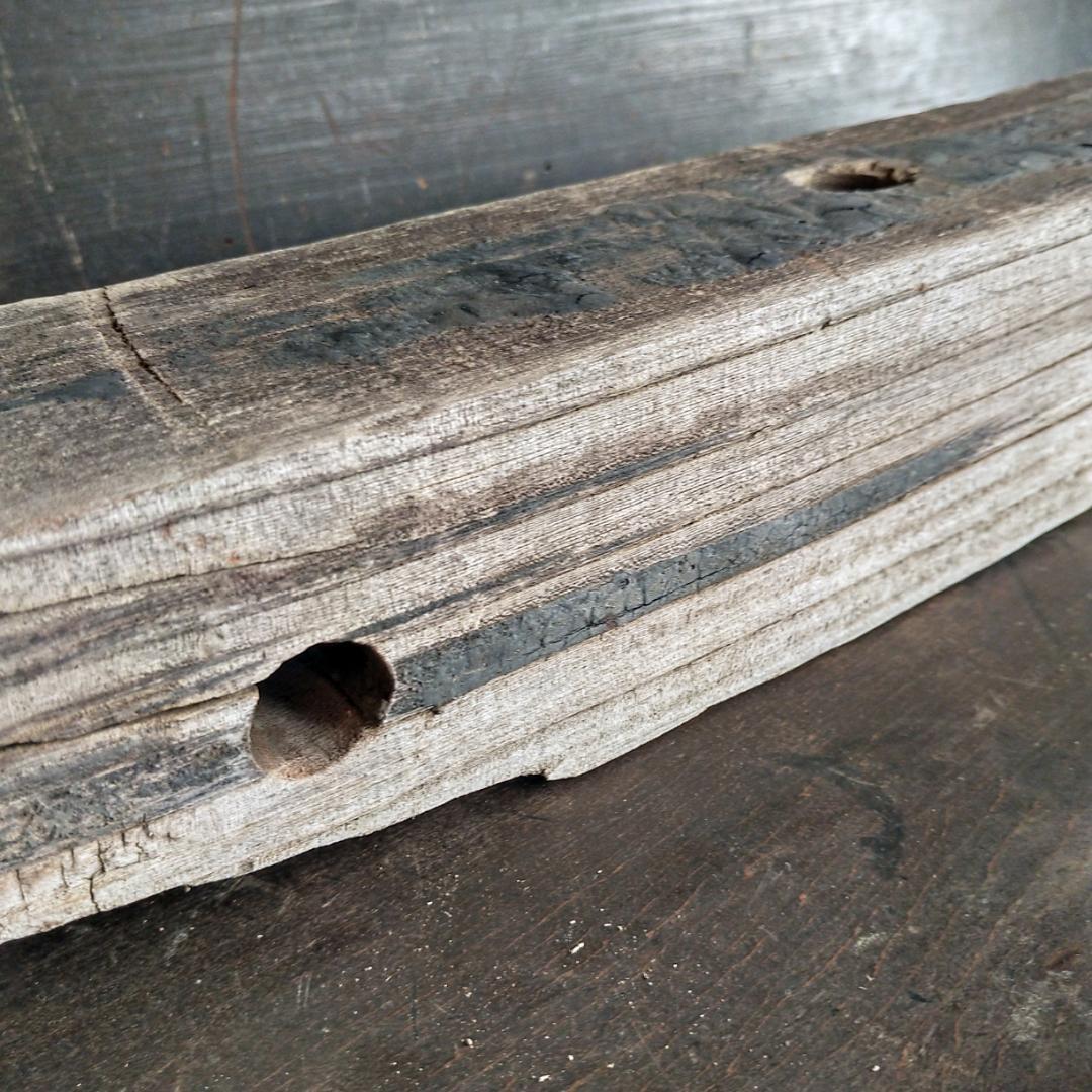 【送料込み】【古材⑪　農民具パーツ・部材　アート オブジェ】