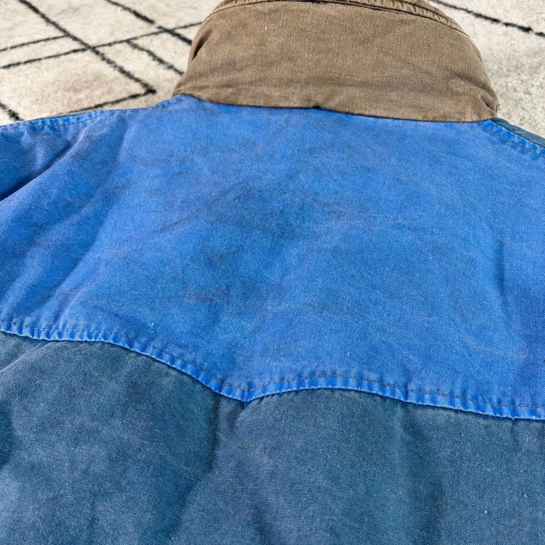 【90s】希少 ヴィンテージ ワークジャケット マルチカラー　短丈