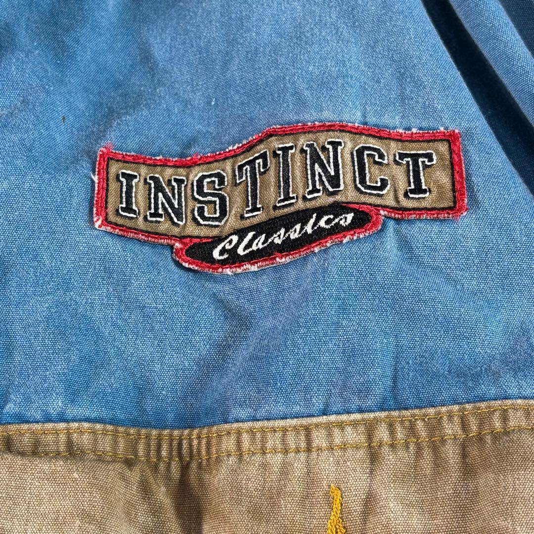 【90s】希少 ヴィンテージ ワークジャケット マルチカラー　短丈