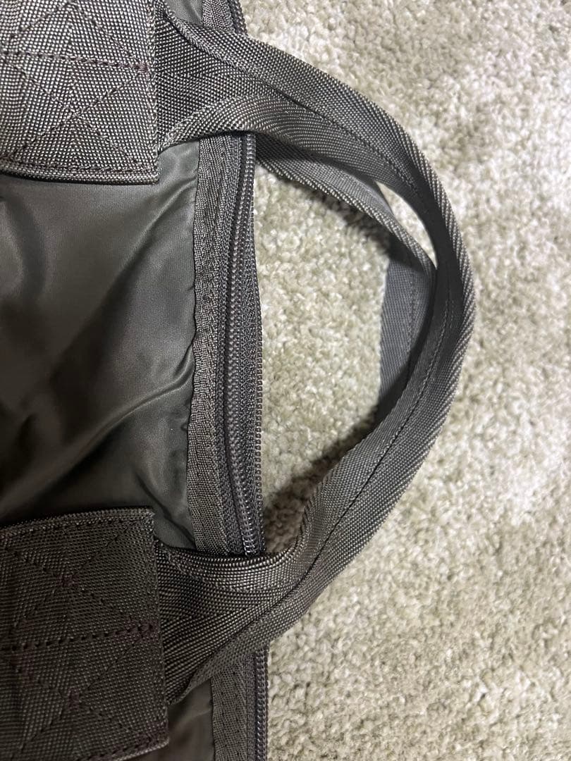 PORTER FRAME 2WAY HELMETBAG カーキ