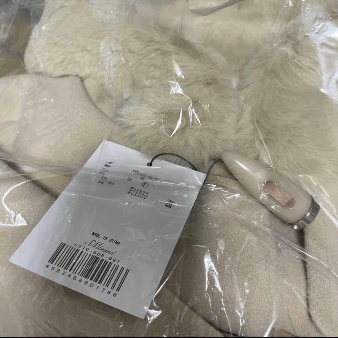 新品未使用　ミシェルマカロン　ショートダッフル　フリーサイズ