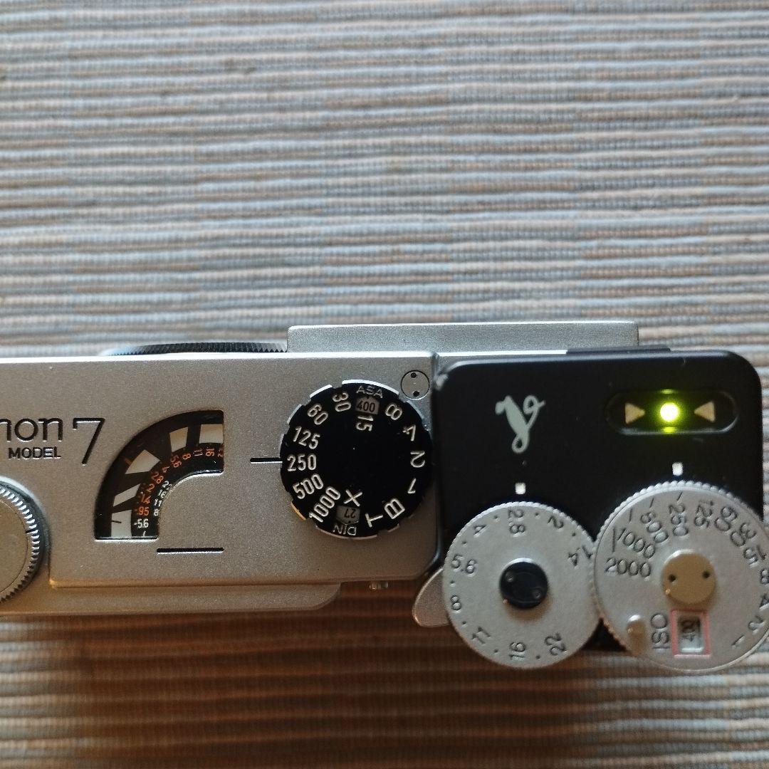 【美品】キヤノン　7　CANON 7　純正本革速写ケース付き