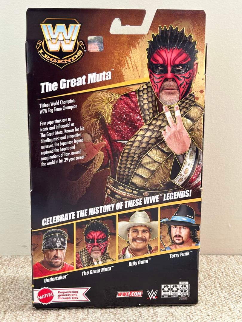 グレートムタThe Great Muta フィギュア 新品未開封
