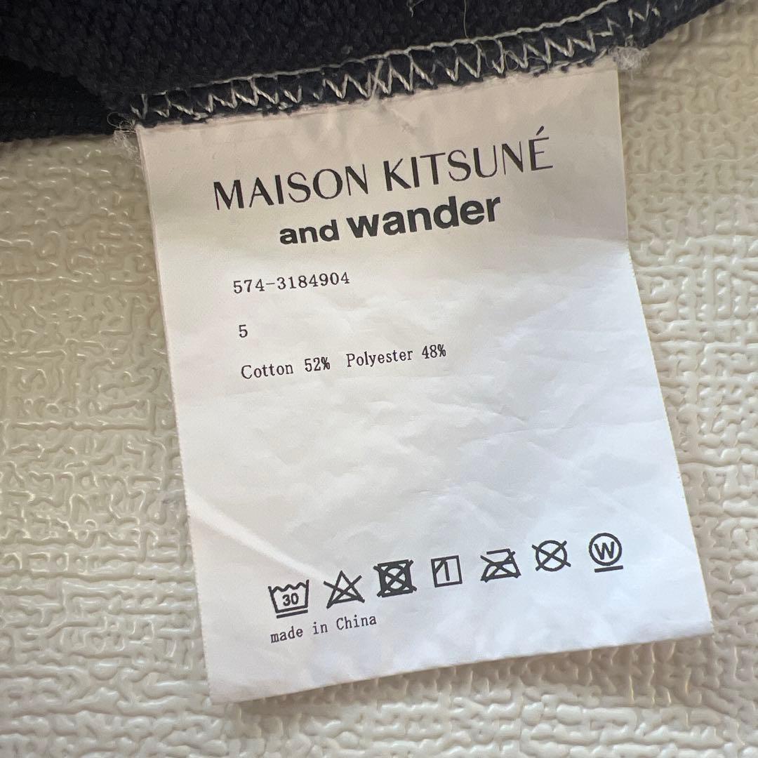 M*4様 【XLサイズ】MAISON KITSUNÉ and wander ネイ