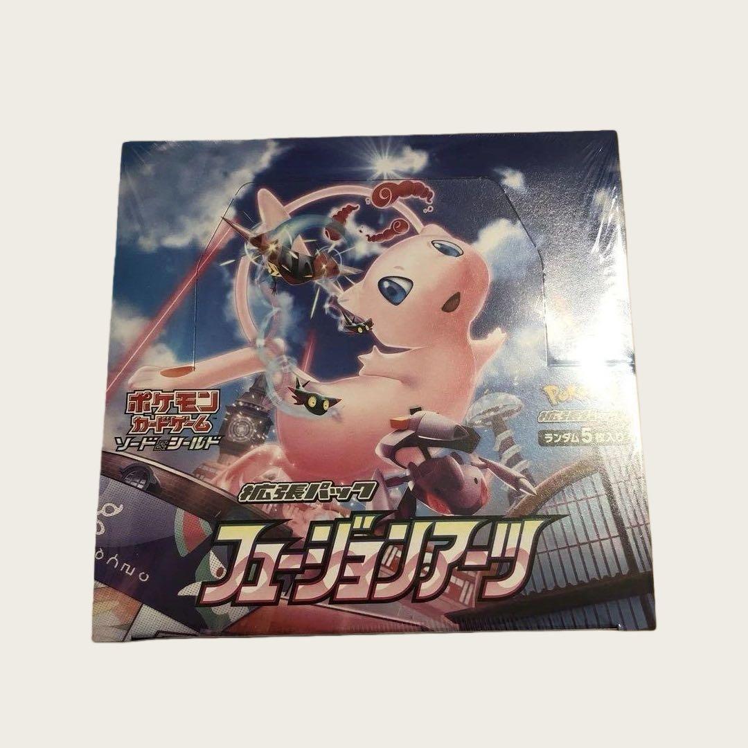 ポケモンカードゲームフュージョンアーツシュリンク付き未開封BOX