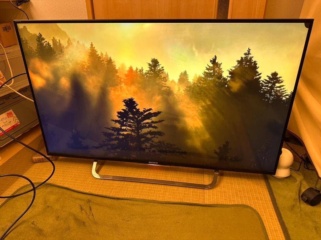 スマートテレビ　4K対応！SONY ソニー　KJ-43X8500C　映り綺麗