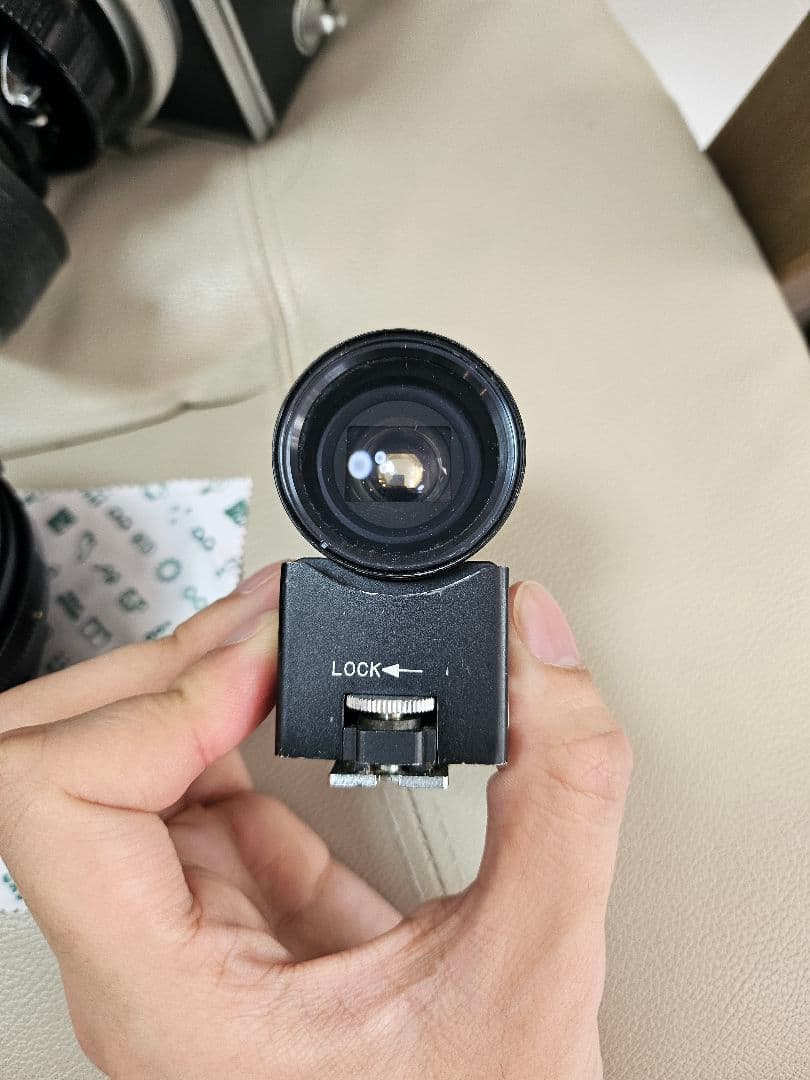 Mamiya Sekor 50mm f/3.5 ファインダー付き