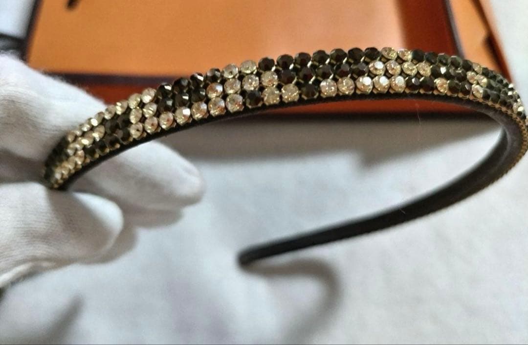 のあのあきぶん様2点ゴム交換acca ドレスポニー　ヘアゴム　カチューシャ　茶系