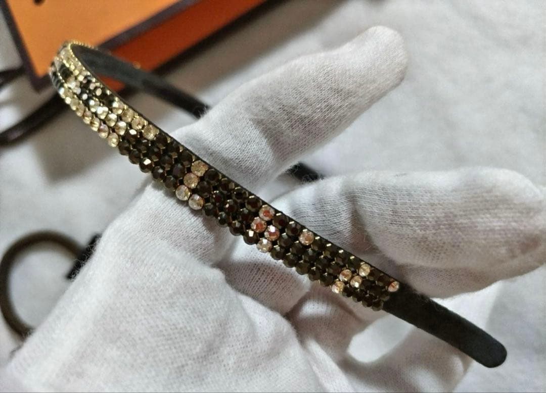 のあのあきぶん様2点ゴム交換acca ドレスポニー　ヘアゴム　カチューシャ　茶系