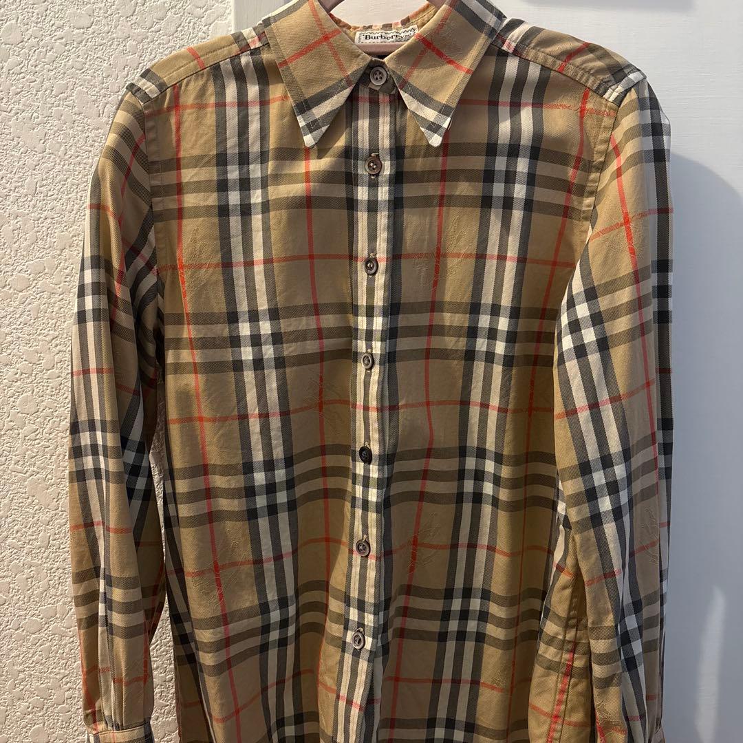 バーバリー レディース シャツ シャドーホース Mサイズ 長期保管品