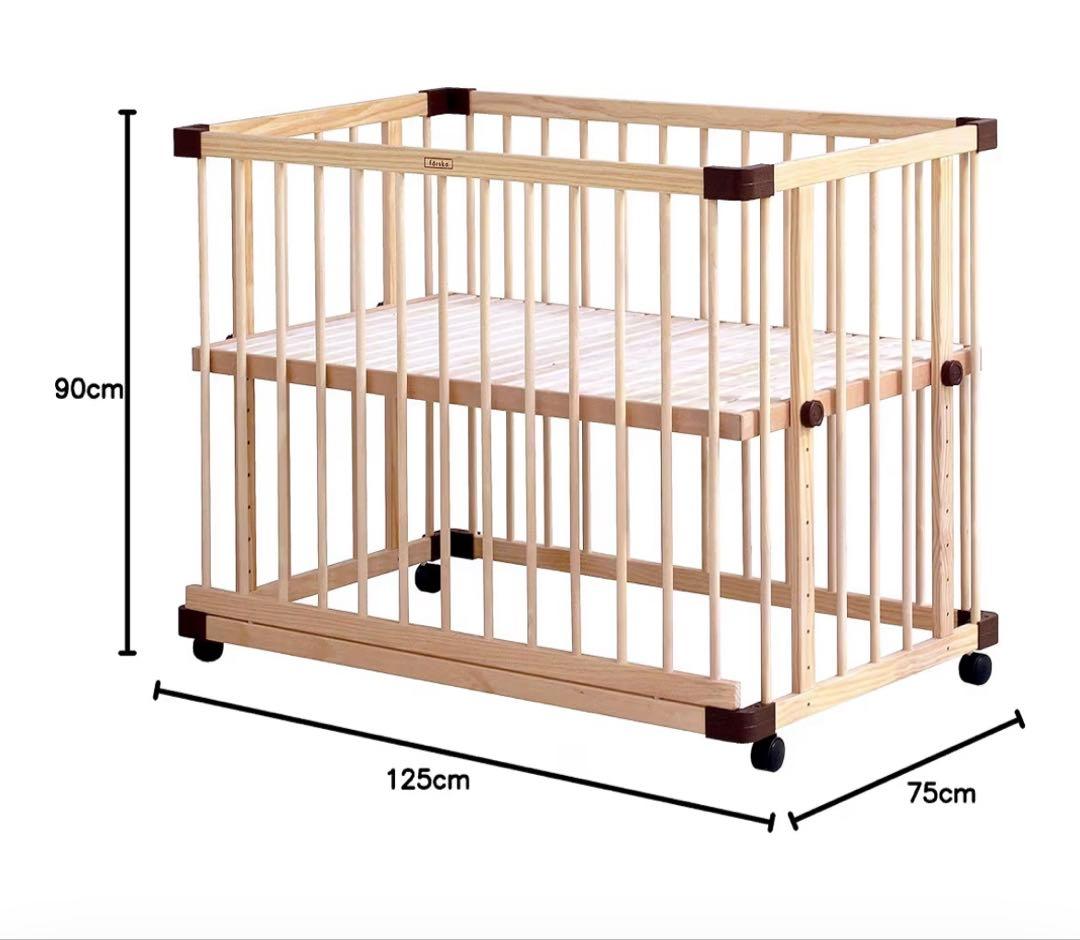 【限定価格】farska ファルスカ ベッドサイドベッド03 ベビーベッド