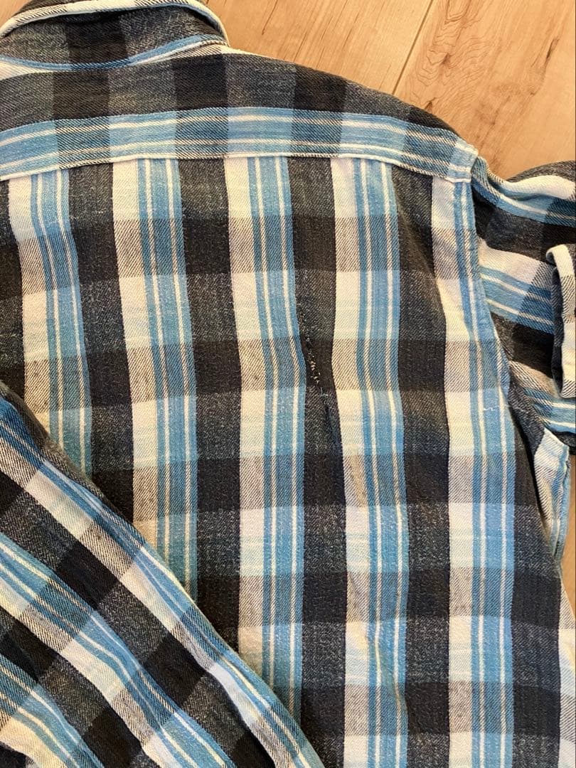 60s MONTGOMERY WARD モンゴメリーワード ネルシャツ XL