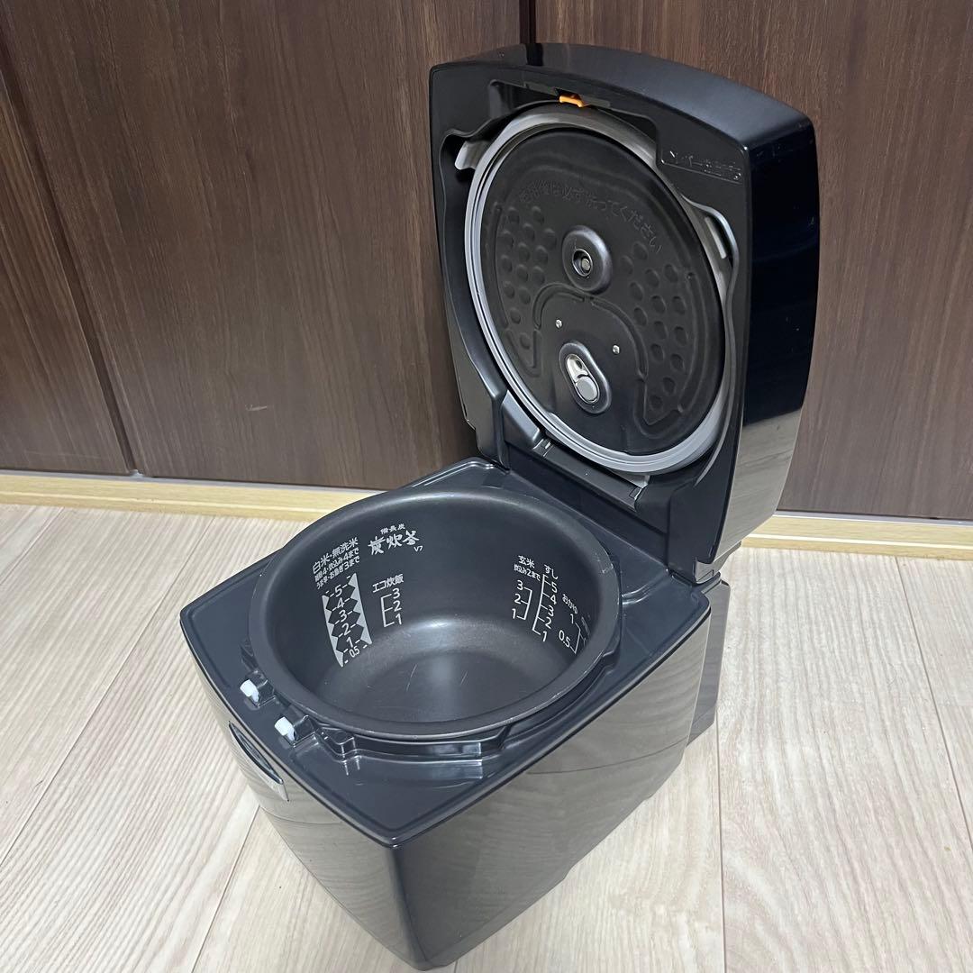三菱 IH ジャー炊飯器1.0L NJ-V10J5-K形 炭炊釜 5.5合