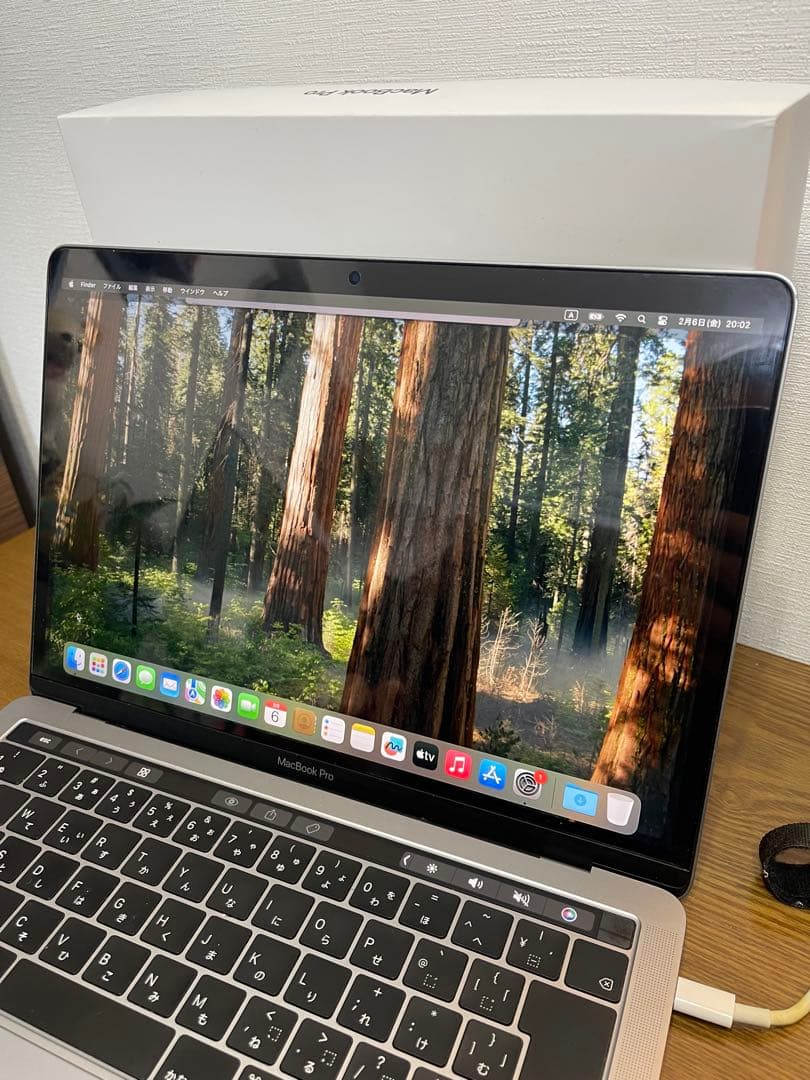 MacBook Pro 13インチ 2018 i7 16GB 512GB SSD