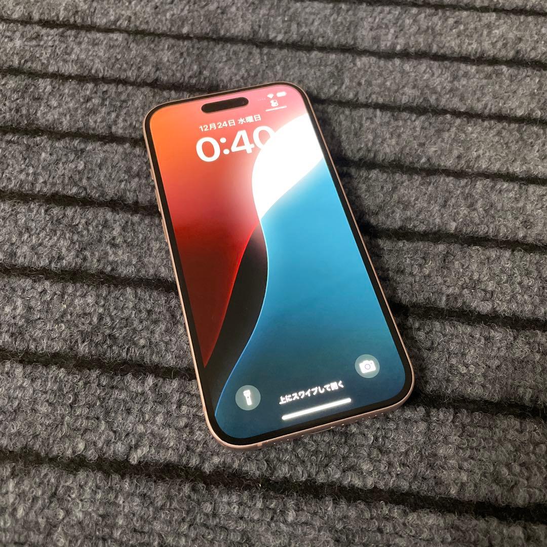 164 Apple iPhone15 128GB ピンク SIMフリー