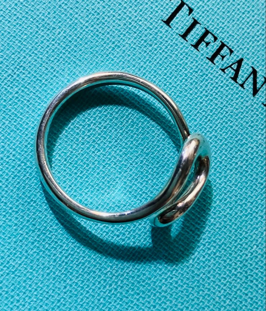 ティファニーTiffany オープンウェーブリング 13号 美品