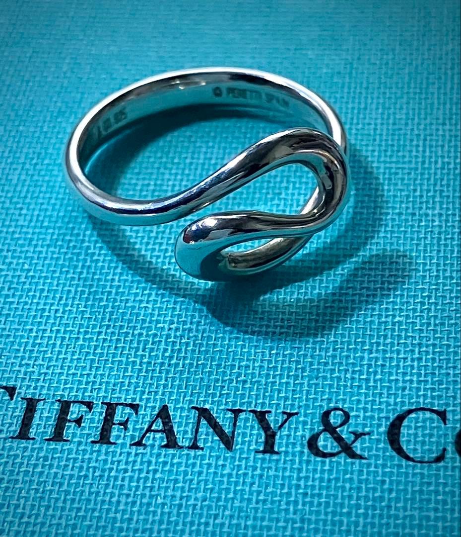 ティファニーTiffany オープンウェーブリング 13号 美品
