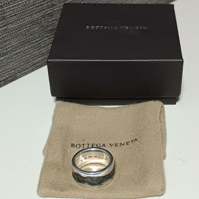 BOTTEGA VENETA　リング 指輪 12号 SV925 シルバー