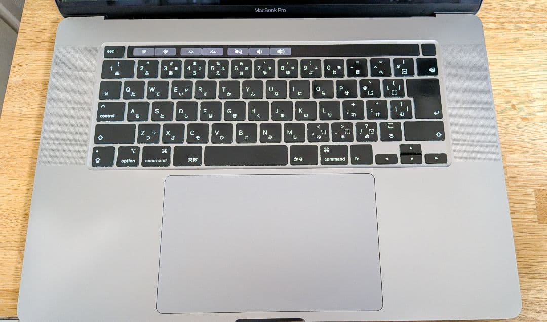 16インチMacBook Proスペースグレイ 32GBメモリ512GB SSD