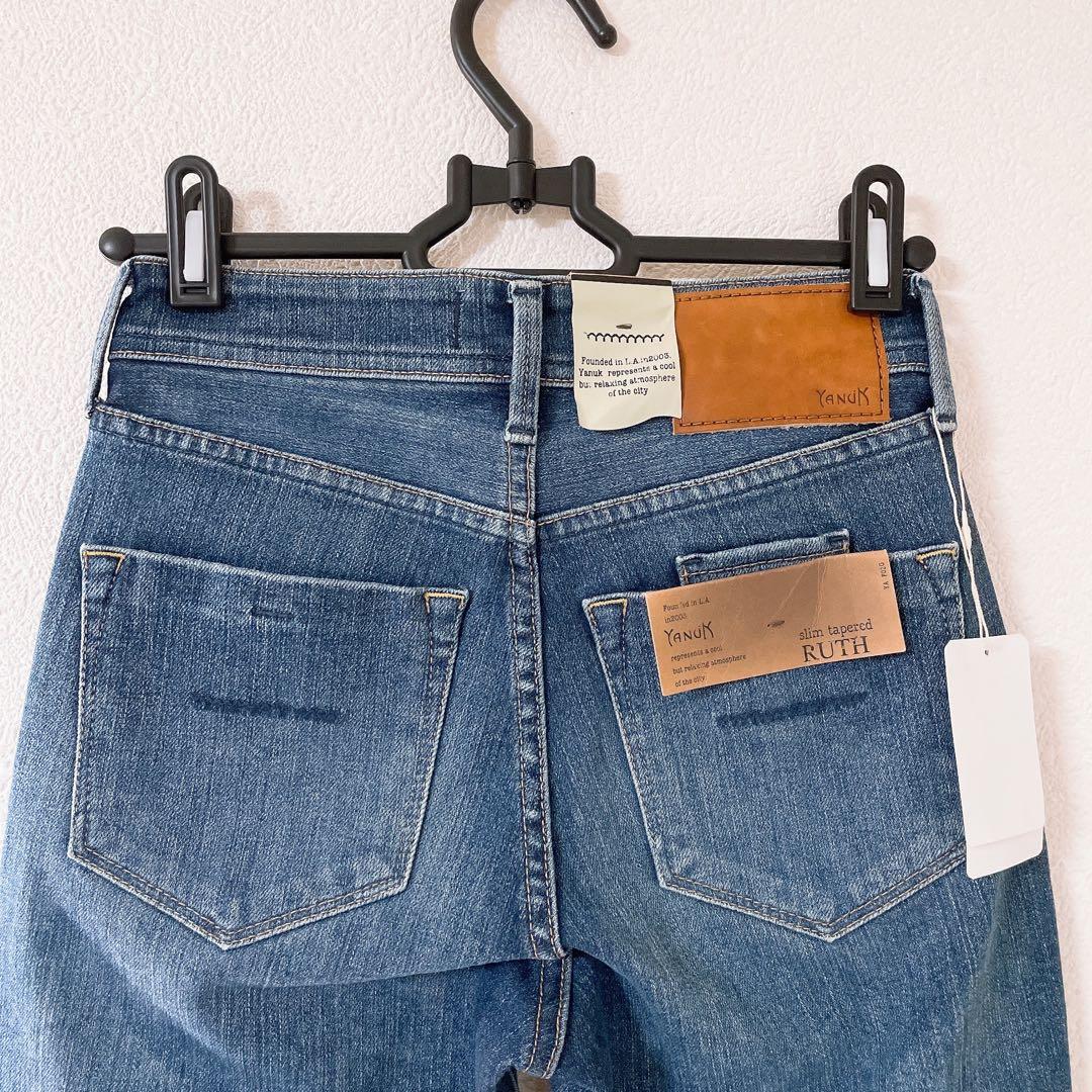 新品タグ付き ヤヌーク PREMIUM2 スリムテーパード RUTH