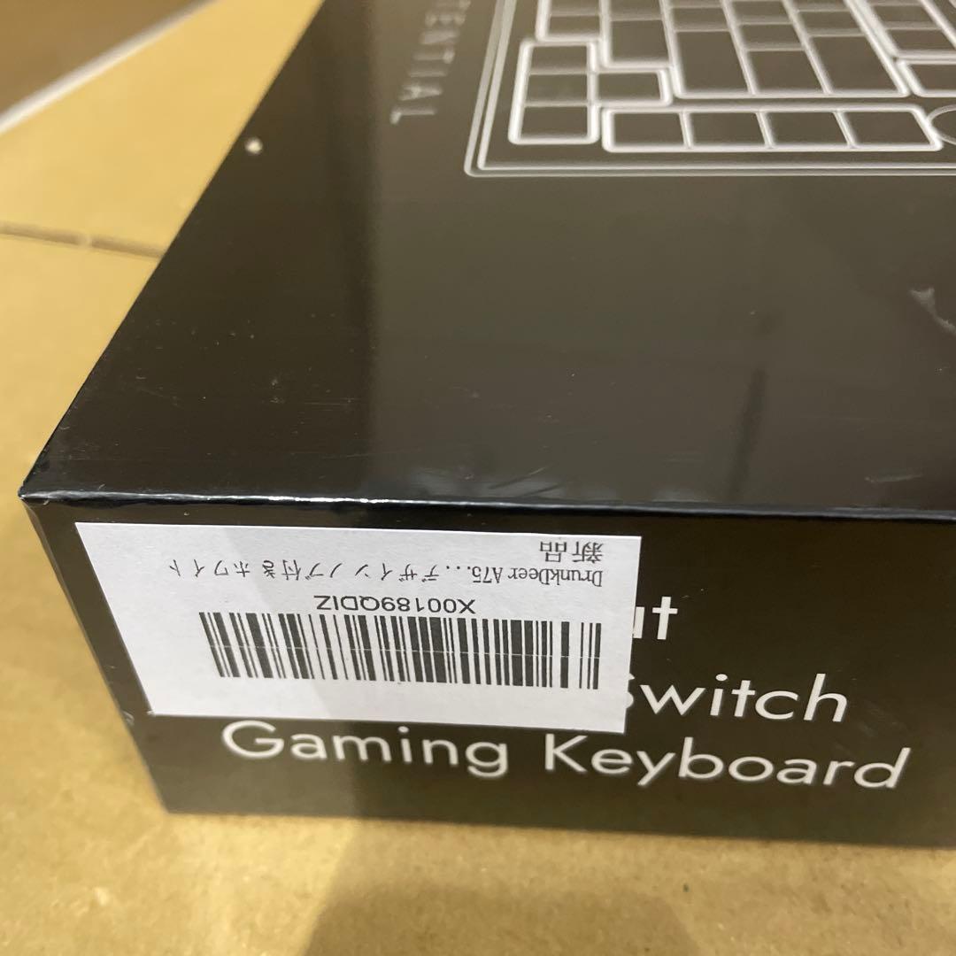 DrunkDeer A75 Pro ゲーミングキーボード ホワイト