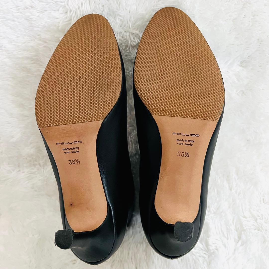 PELLICO　ペリーコ 36.5 ブラック ショートブーツ