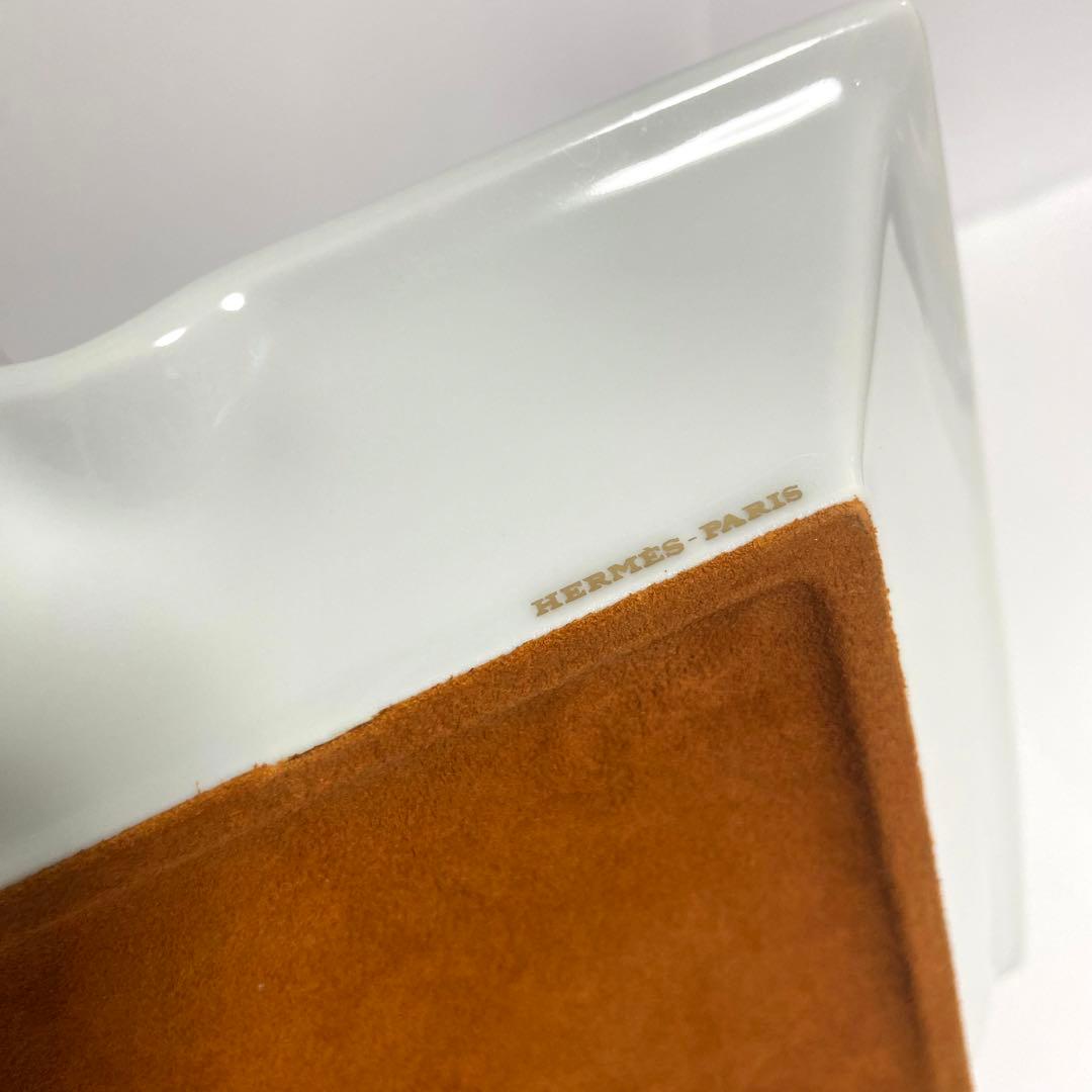 HERMES エルメス 灰皿 アッシュトレイ アフリカ サバンナ 象 チーター