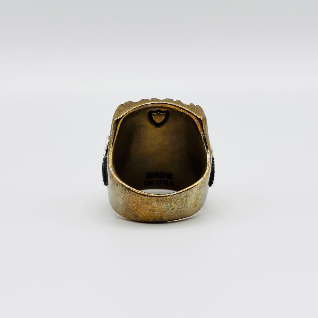 17号 HTC エイチティーシー メキシカンリング クラウンエンブレム ゴールド