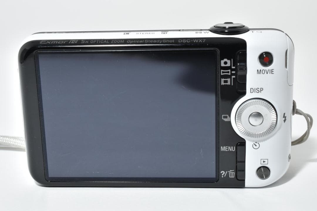【美品】SONY Cyber-shot DSC-WX7 ホワイト　動作確認済