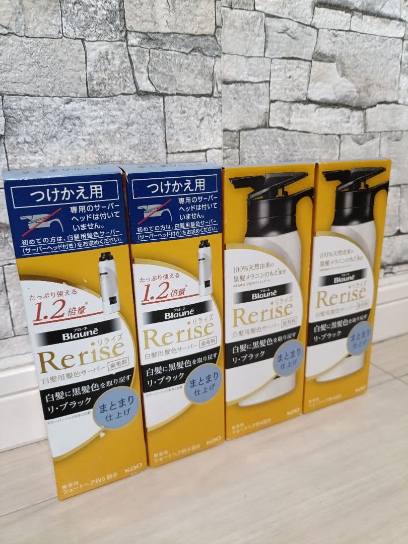 ブローネ リライズ まとまり仕上げ 本体×2本 付替え×2本