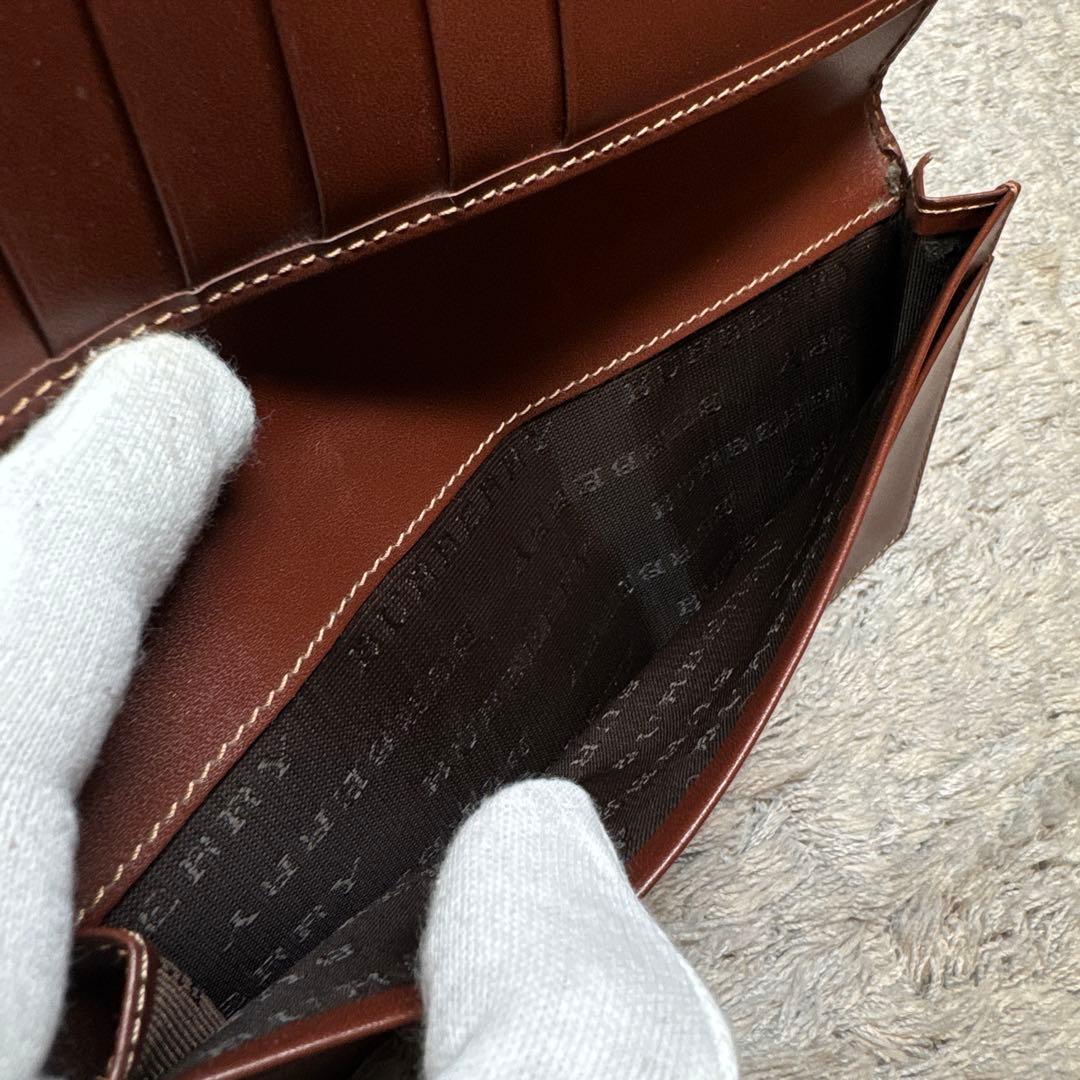 BURBERRY LONDON バーバリー 長財布 ノバチェック レザー