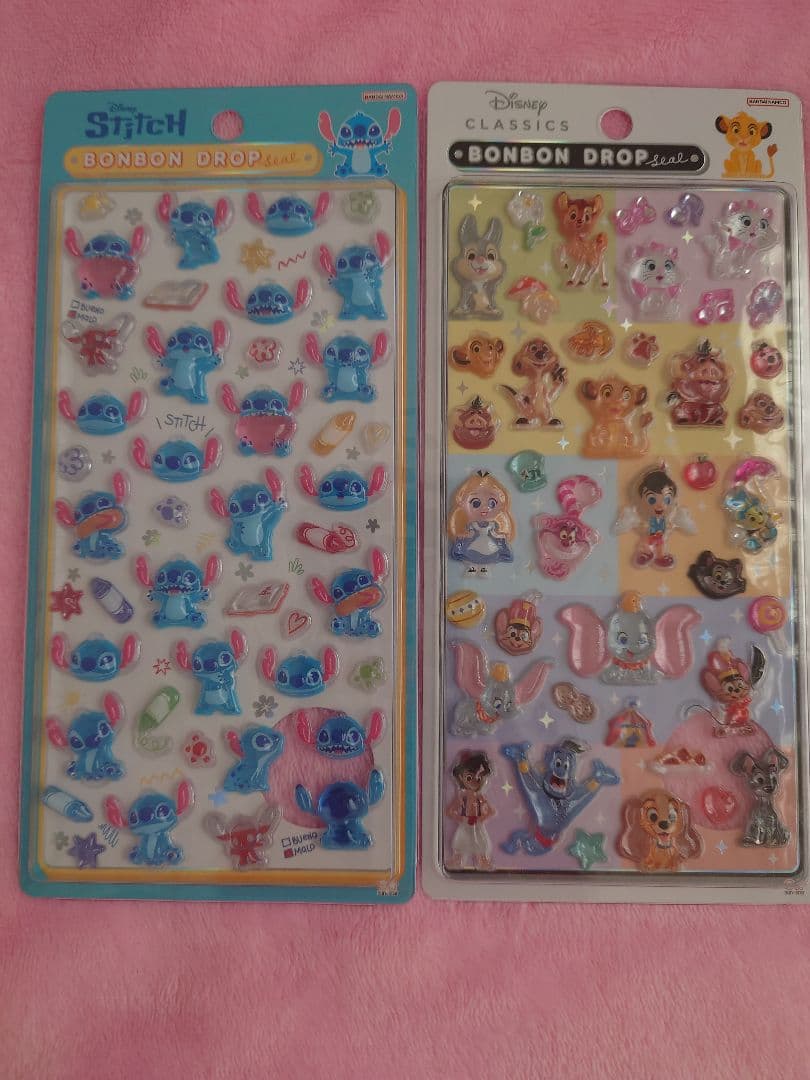 ボンボンドロップシール　正規品　ディズニー　8種セット