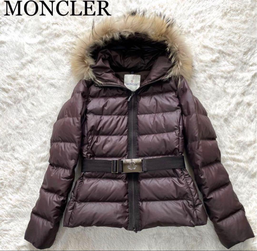 【美品】アンジェ　モンクレール　ダウンジャケット