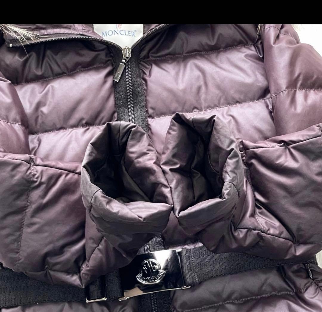 【美品】アンジェ　モンクレール　ダウンジャケット