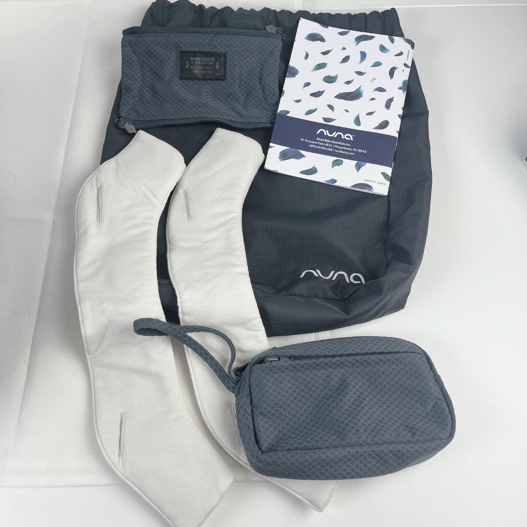 美品☘️ ヌナ カドルクリック デニム 新生児OK 抱っこ紐 　nuna