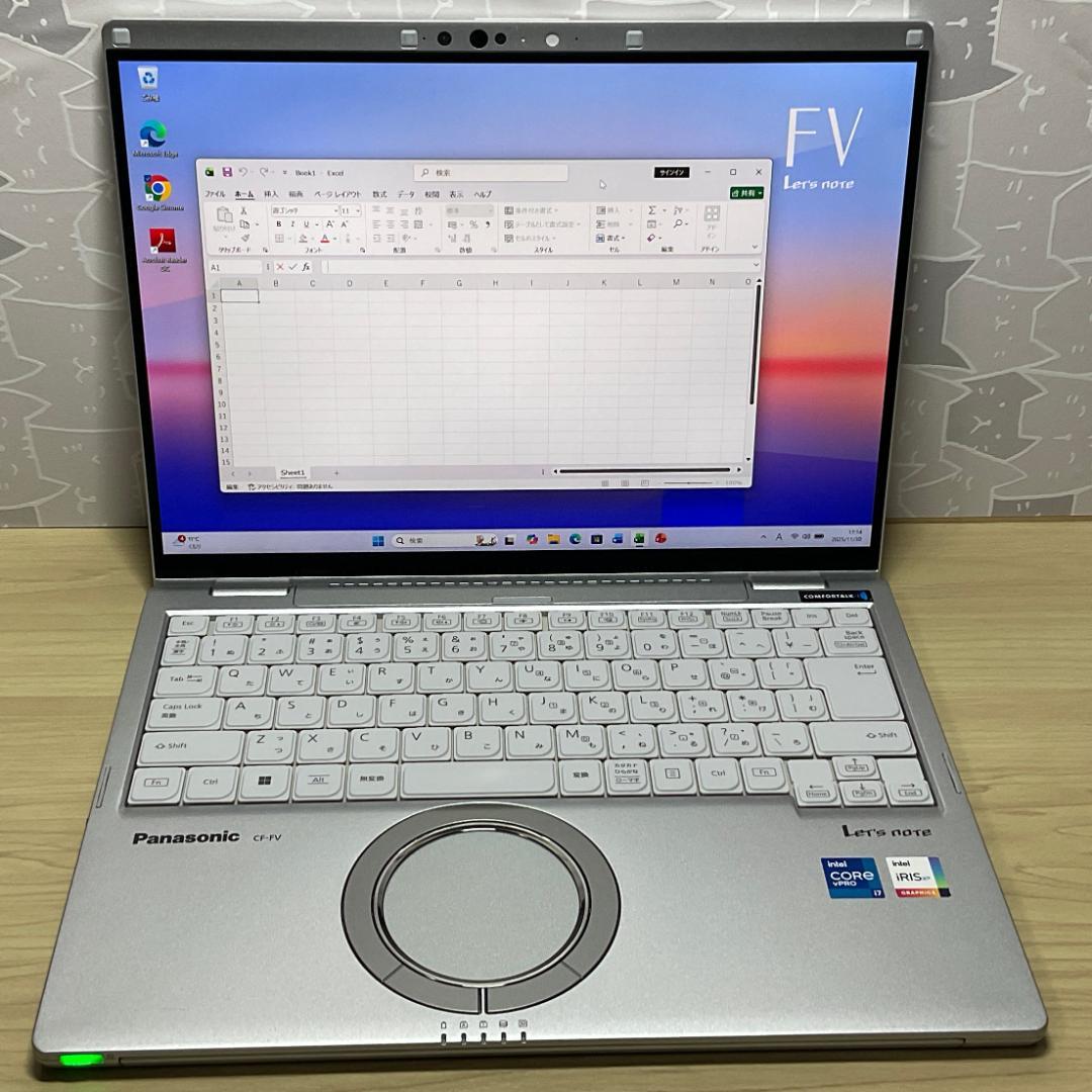 超美品＞Let's CF-FV1 i7/32G/SSD1TB新品/Office