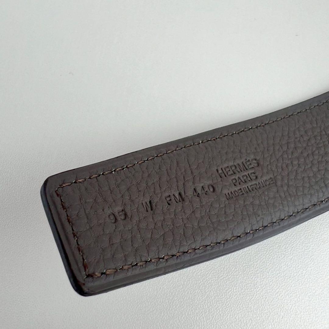 新品　HERMES エルメス　Hベルト　コンスタンスベルト　95