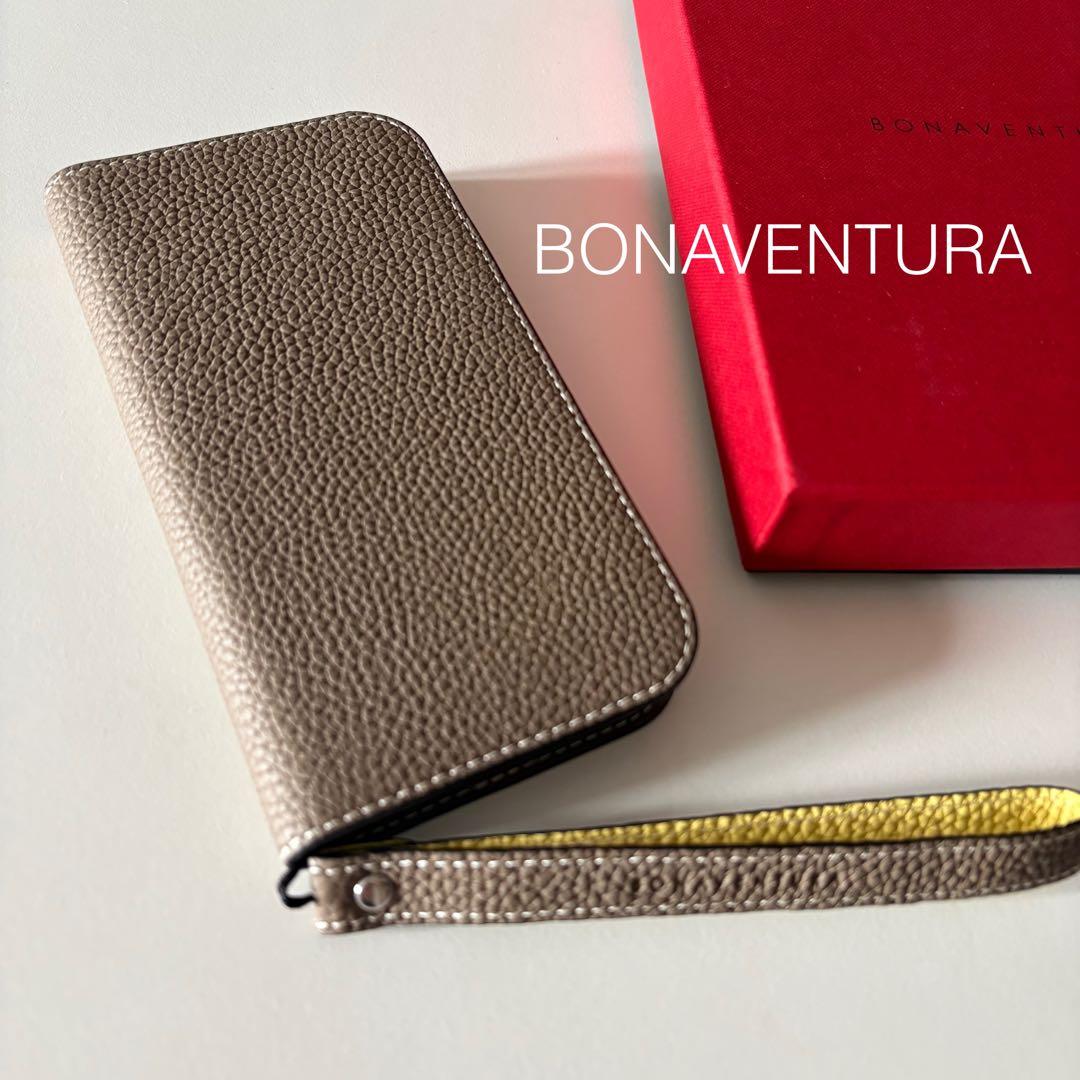 P*u様 ⭐︎超美品⭐︎BONAVENTURA 手帳型ケース ストラップつき♡