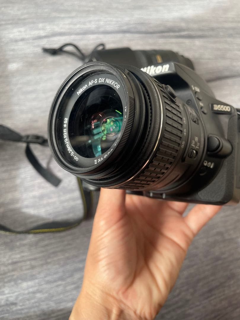 Nikon ニコン D5500 一眼レフ、望遠レンズセット