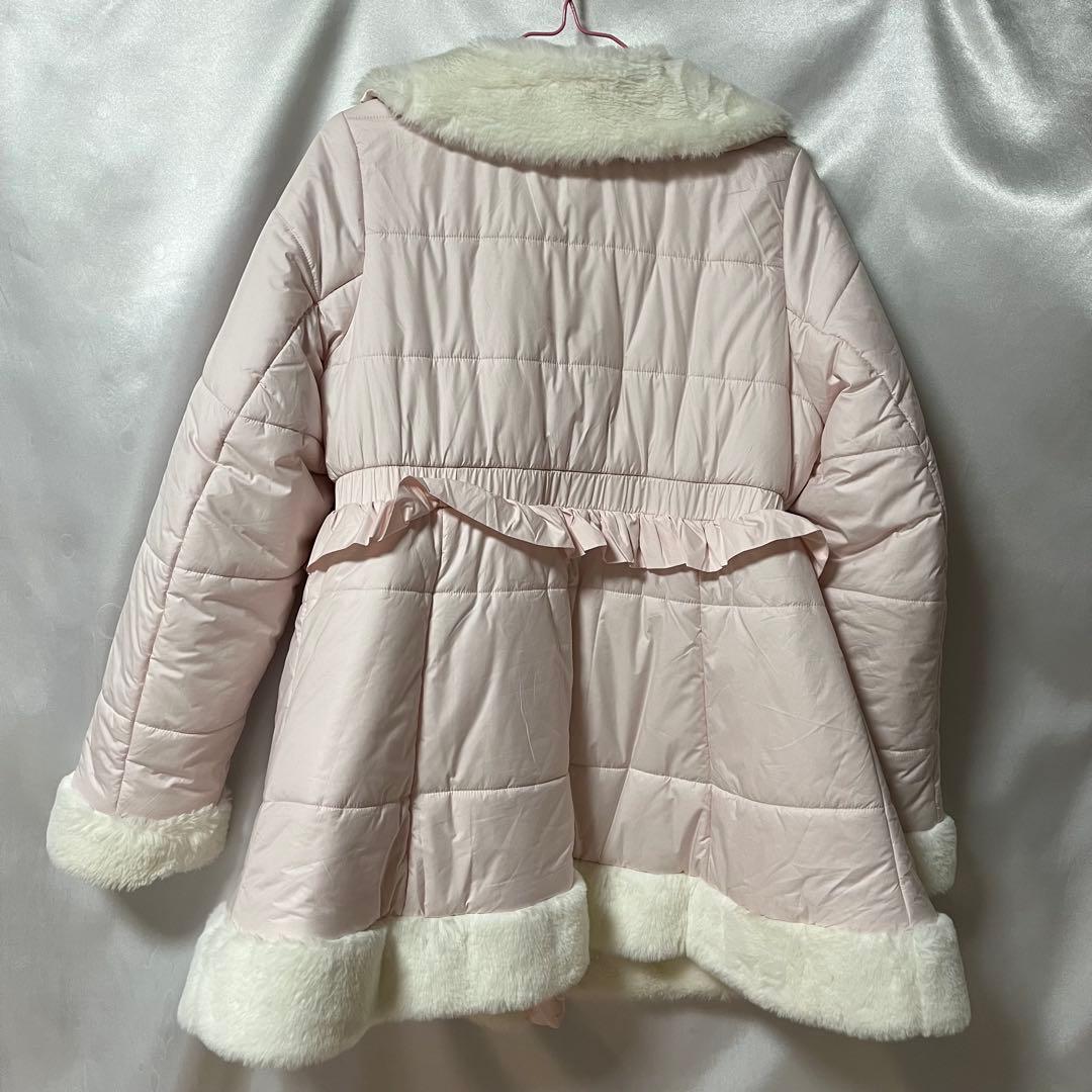 honey cinnamon ハニシナ バックリボンベルト中綿ジャケット 美品