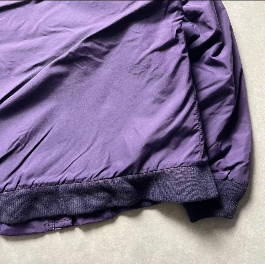 90s L.L.Beanナイロンジャケットパープルウォームアップシェルドシンチラ
