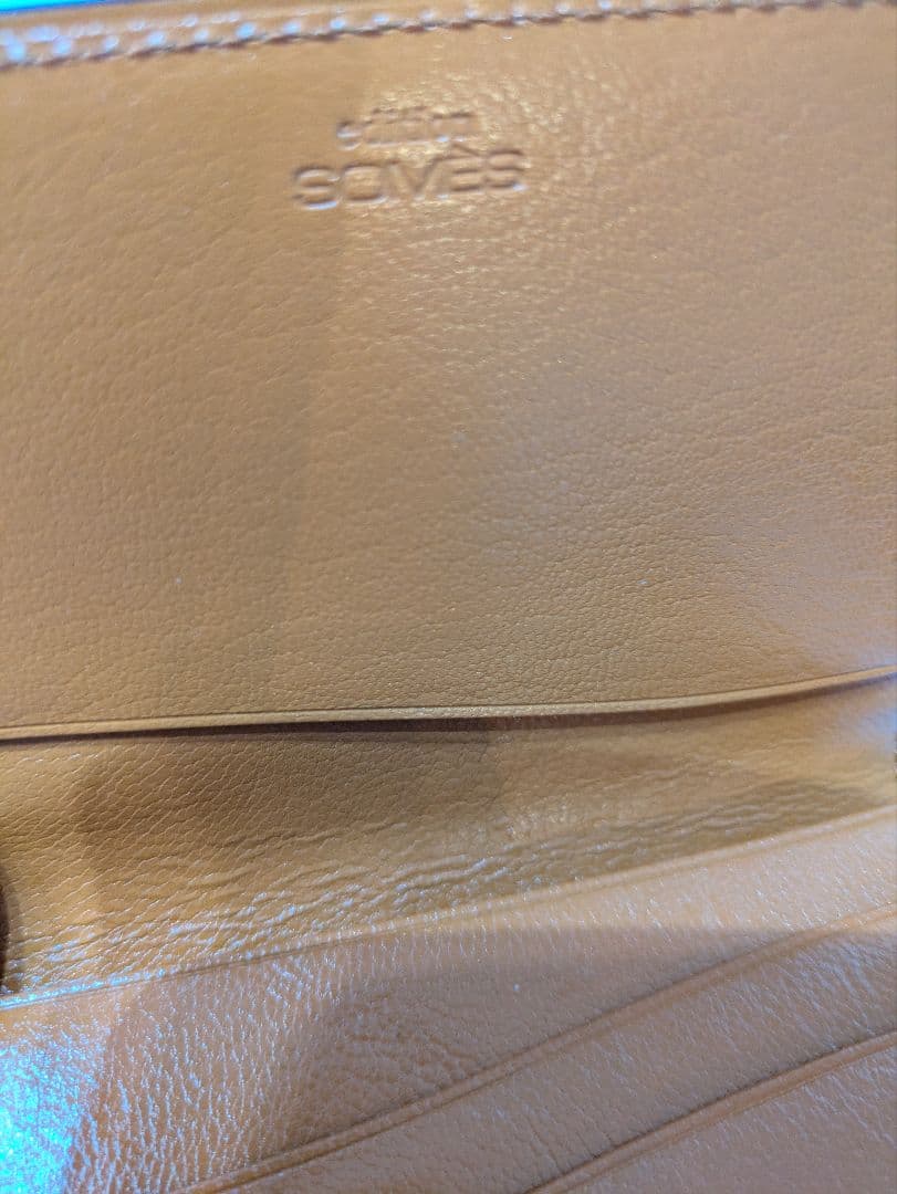 【未使用品】ソメスサドル 名刺入れ　ブラウン